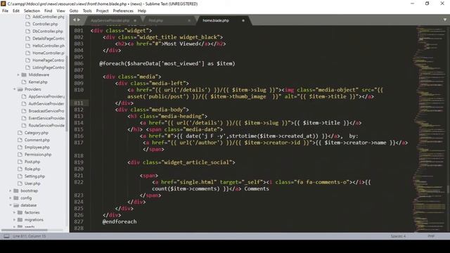 Laravel Tutorials From Scratch [Part 90] - Home Page Management Part 05. смотреть онлайн