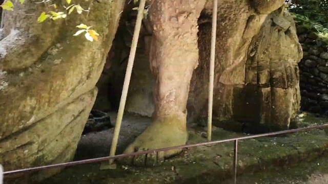 Parco dei Mostri di Bomarzo part1 Священный Лес или Сад чудовищ возле Бомарцо Италия ч1 смотреть онлайн