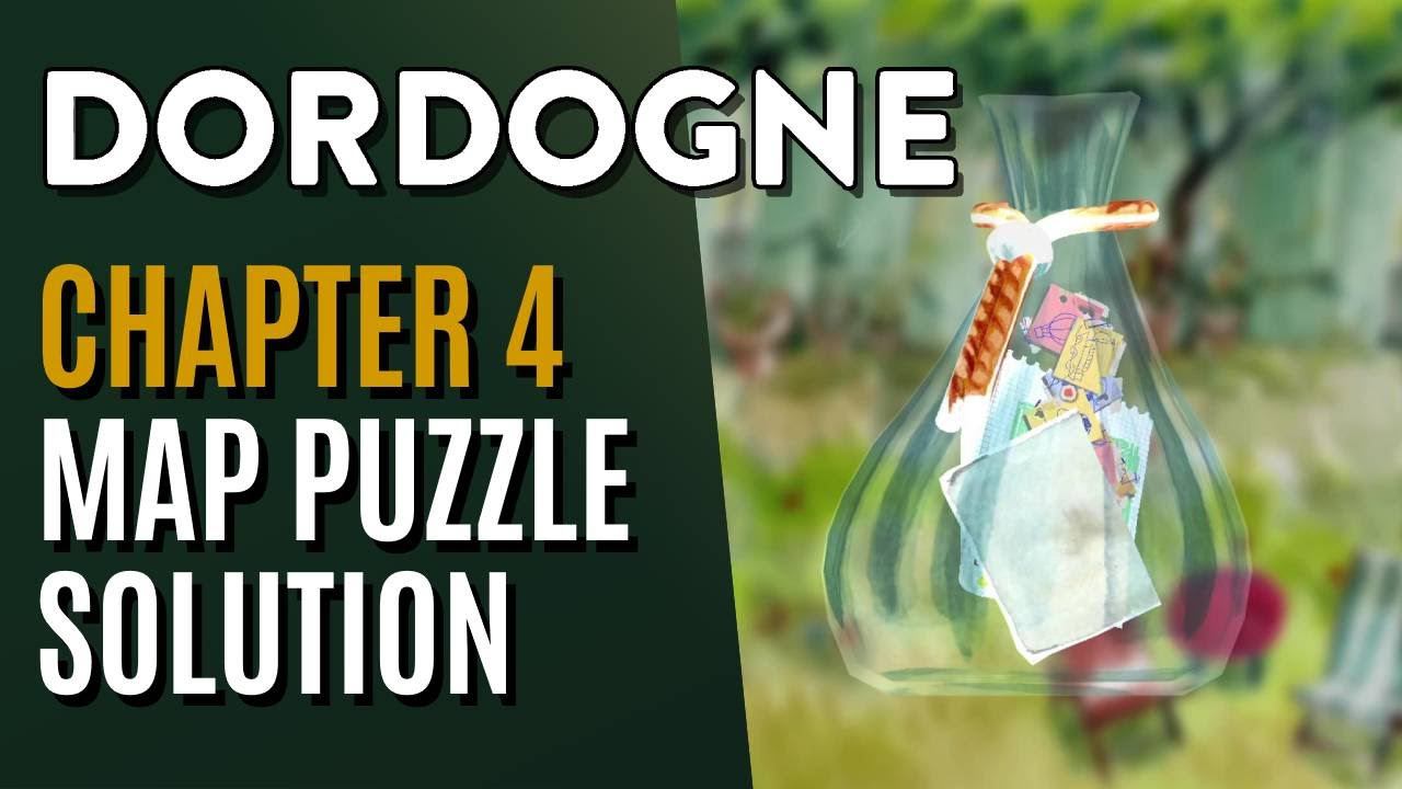 Map Puzzle Solution Chapter 4 - Dordogne - Walkthrough Guide смотреть онлайн