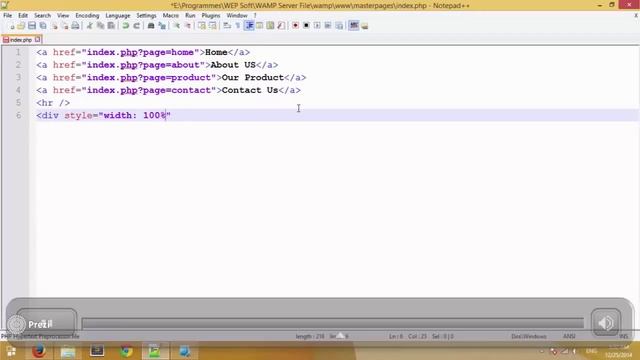 Creating Master Page Using PHP | Tutorial in Khmer Recorded ► in HD Quality смотреть онлайн