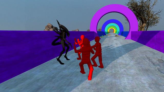 ALIEN with Active Ragdoll Physics - Overgrowth смотреть онлайн