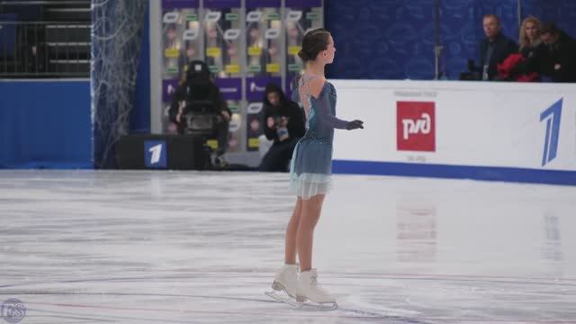 Софья АКАТЬЕВА. КП 4-й этап Гран при России. смотреть онлайн