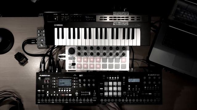 elektron RYTM + Octatrack + YAMAHA Reface DX смотреть онлайн