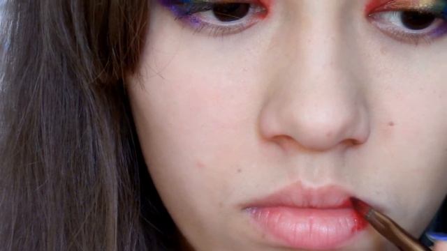 Радужный макияж| Make up/ радуга смотреть онлайн