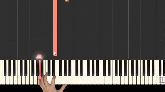 How To Play "Hallelujah" by Leonard Cohen - Easy Piano (Synthesia) [Piano Tutorial] [HD] смотреть онлайн