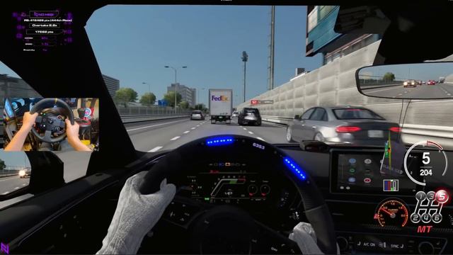 New TWIN TURBO V6 Audi RS5 Highscore NO HESI Certification Run Through TRAFFIC!!