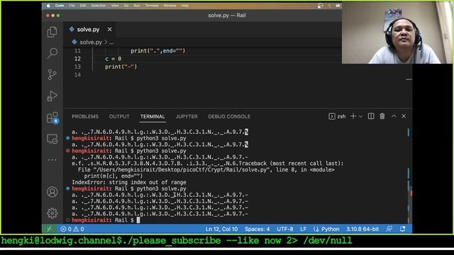 PicoCTF || ☕ Cryptography || Rail Fence смотреть онлайн