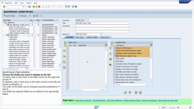 ABAP CDS View - Easily find any CDS View with QuickViewer смотреть онлайн