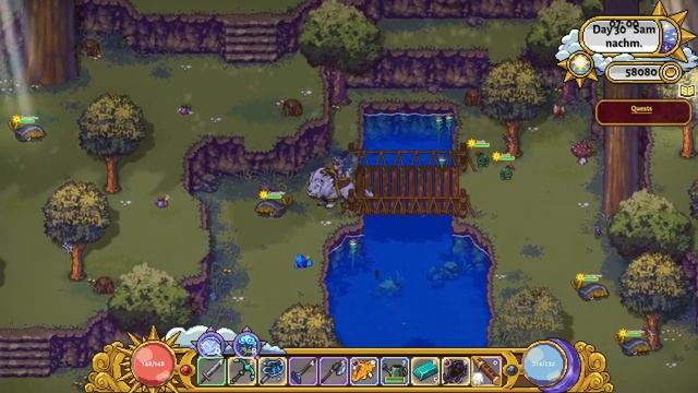 Sun Haven - easy mana orb and tickets + Fish Altar guide смотреть онлайн