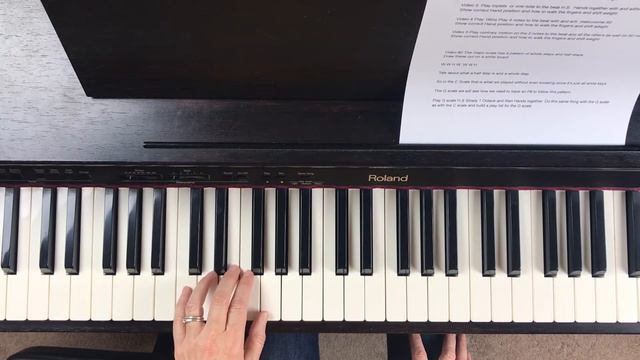C Scale 2 Octaves смотреть онлайн