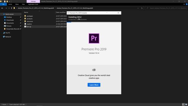 Sorry installation Failed Premiere Pro 2019 Error Code 182) смотреть онлайн