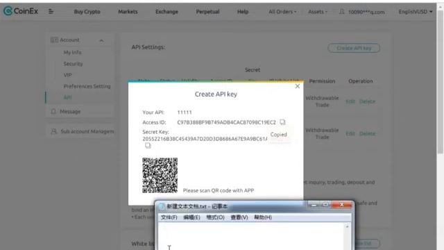 How To Create API Keys For CoinEx Exchange Bitmoneytree Setup Guide