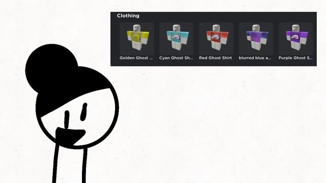 NEW GHOST ROBLOX MERCH!! смотреть онлайн