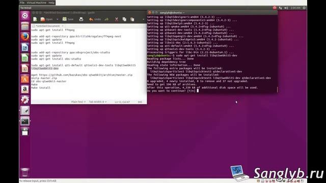 Как стримить игры в Ubuntu Linux на twitch.tv смотреть онлайн