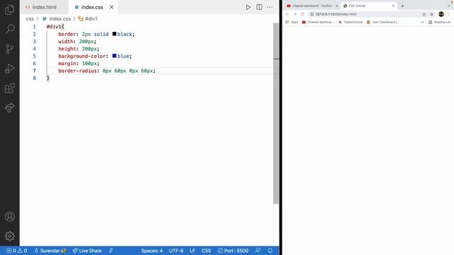 Full stack development Tamil | Border Radius | Full stack tutorial in Tamil | Learn CSS in Tamil смотреть онлайн