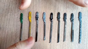 Пилочки для фигурного реза электролобзиком.