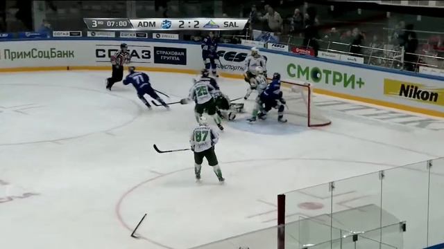 Salavat Yulaev @ Admiral 02/13/2015 Highlights / Адмирал - Салават Юлаев 6:2 смотреть онлайн