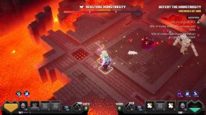 Minecraft Dungeons - The Iron Army vs Redstone Monstrosity
