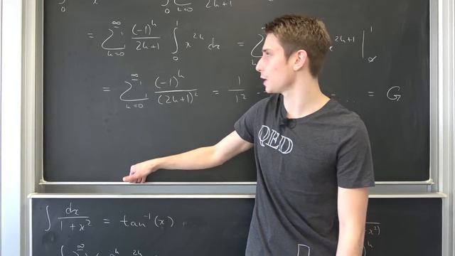 Catalan's Constant and the Taylor Series of the Inverse Tangent! [ + Exploring Python and Desmos ] смотреть онлайн