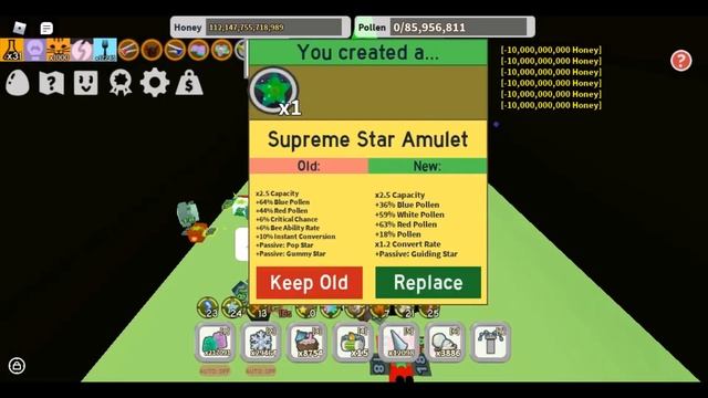 500th brown bear = Star treat -10 Trillion honey on amulet +94th diamond egg Bee Swarm simulator смотреть онлайн