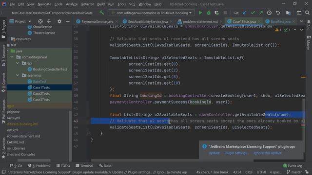 Part 4 Movie Ticket Booking LLD: Unit Testing and Running Solution | Low Level System Design смотреть онлайн
