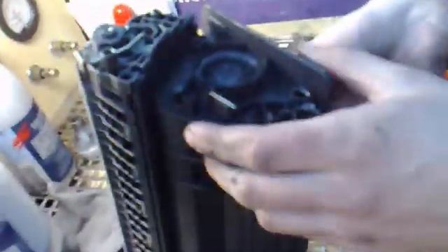 Заправка картриджа HP 64A.mp4 смотреть онлайн