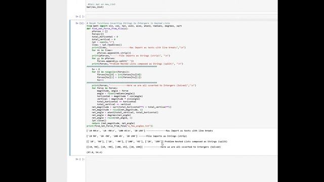 Converting Strings to Integers Nested Lists in Python смотреть онлайн