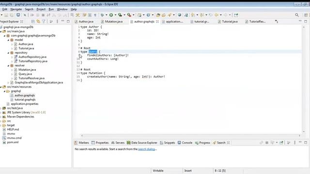 GraphQL with MongoDB (Spring Boot) смотреть онлайн