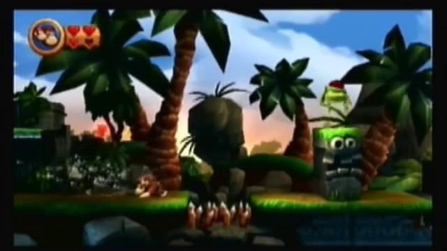 Donkey Kong Country Returns Walkthrough Part 3 (World 1-3 Tree Top Bop) смотреть онлайн