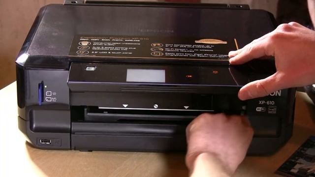 Epson Expression Premium XP-610 Wireless Color Photo Printer Review - C11CD31201 смотреть онлайн