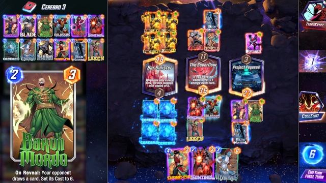 Marvel Snap Cerebro 3.0 Deck - Unbeatable Combo смотреть онлайн