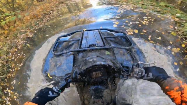 ПЕРВЫЙ ОСЕННИЙ ВЫЕЗД! Квадроциклы-BRP / STELS/ Kawasaki, ЭНДУРО мотоциклы - BSE Z4 и GR2 смотреть онлайн