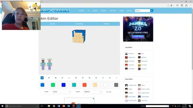 Making my Roblox avatar into a Minecraft skin! смотреть онлайн