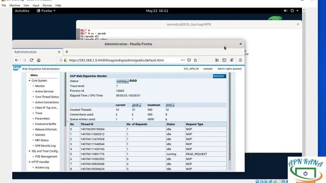 Video 15 - How to START and STOP l SAP Web Dispatcher on SUSE Linux смотреть онлайн
