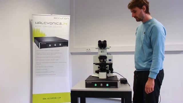 Антивибрационная платформа Halcyonics_i4 с активной виброизоляцией
