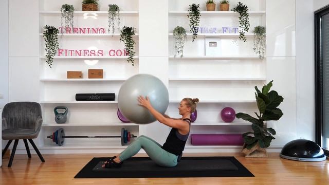PILATES | Brzuch Uda Pośladki | z piłką смотреть онлайн
