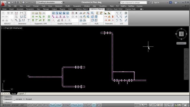 CADWorx DraftPro Sections and Plans смотреть онлайн