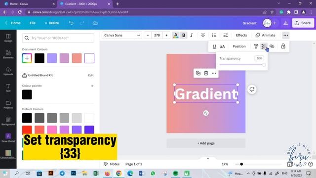#1 How to make gradient text in Canva (Hack that you probably know) смотреть онлайн