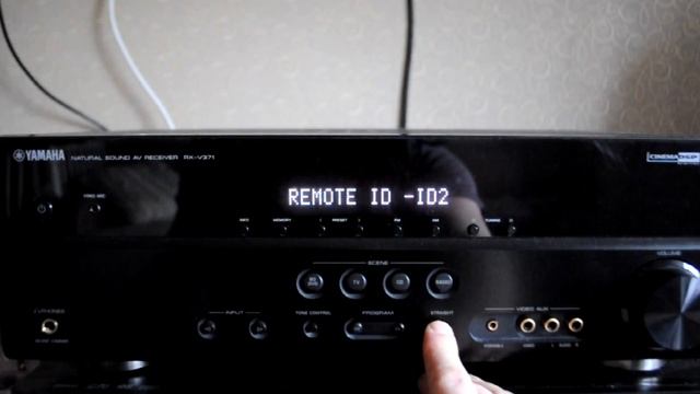 YAMAHA RX-V371 A/V receiver Reset/Gamyklinių parametrų atstatymas смотреть онлайн