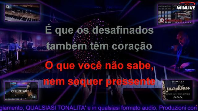 Desafinado KARAOKE (Standard Bossanova) Voce DEMO João Gilberto