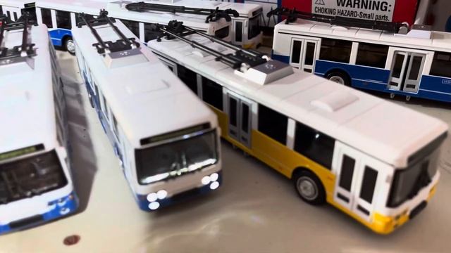 троллейбусы игрушки модельки смотреть онлайн