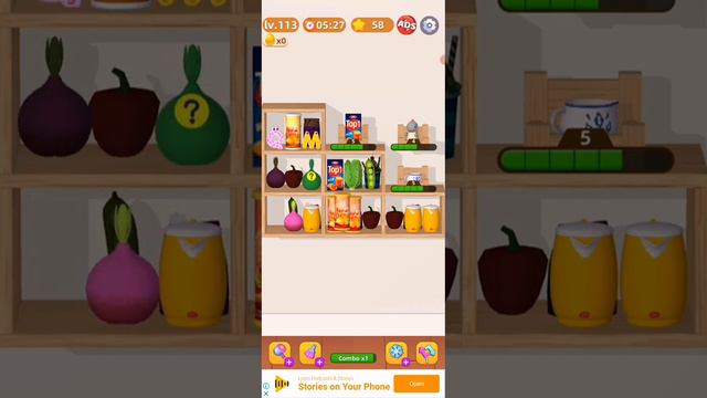 GOODS SORT - SORTING GAMES LEVEL 113