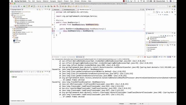 Spring MVC - Services 1 смотреть онлайн