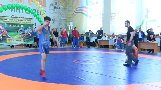 Фрагменты турнира по греко-римской борьбе на призы НЦВСМ, 1 часть смотреть онлайн
