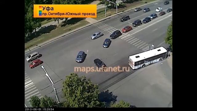 г.Уфа Пр.Октября - Южный проезд 1.06.2013 г. смотреть онлайн