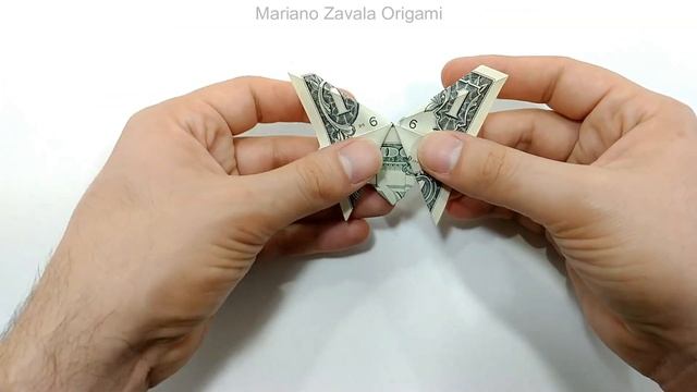 Dollar bill Origami Butterfly (Michael LaFosse) смотреть онлайн