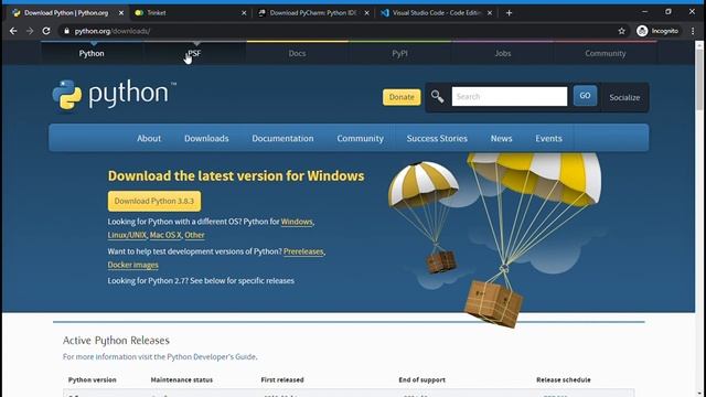 Python Part 2 - IDEs , Interpreters and How to download them? смотреть онлайн