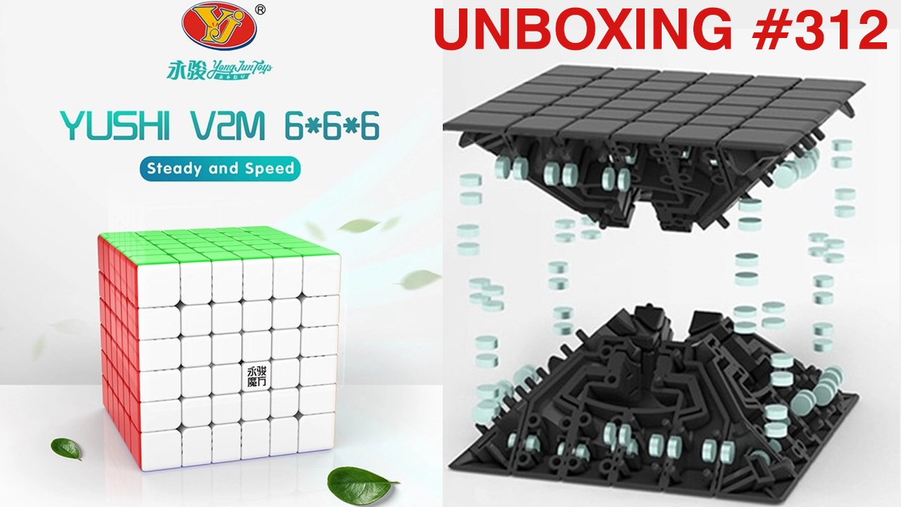 Unboxing №312 YJ YuShi v2M 6x6x6. Обзор смотреть онлайн