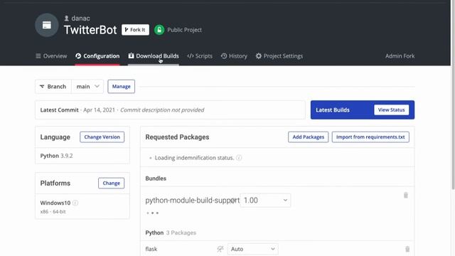 How to make a Python 3.9 Runtime in minutes using the ActiveState Platform (GUI) смотреть онлайн