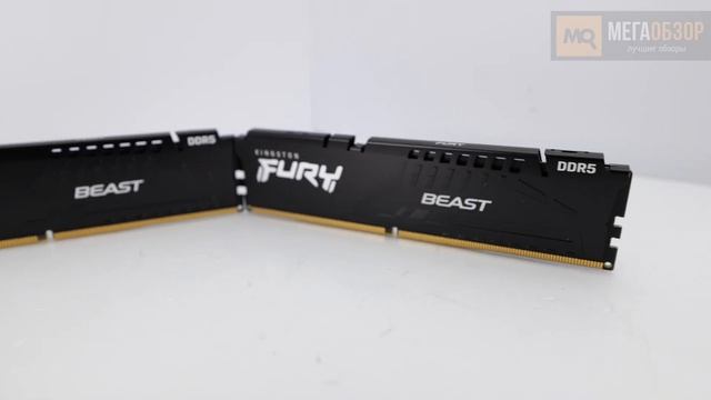 Kingston FURY Beast DDR5-4800 обзор. Тесты оперативной памяти, разгон и сравнение смотреть онлайн